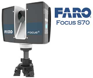 DroniHub: FARO FOCUS S70