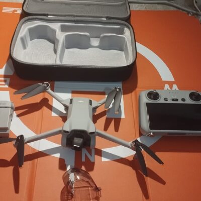 Dji Mini 3 RC + Borsa -Volato solo 2 Volte - Garanzia 14 Mesi della Casa